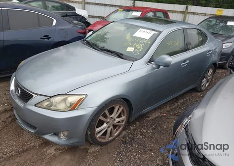 2006 Lexus Is 250 z USA, uszkodzony, nr VIN JTHBK262X65001836